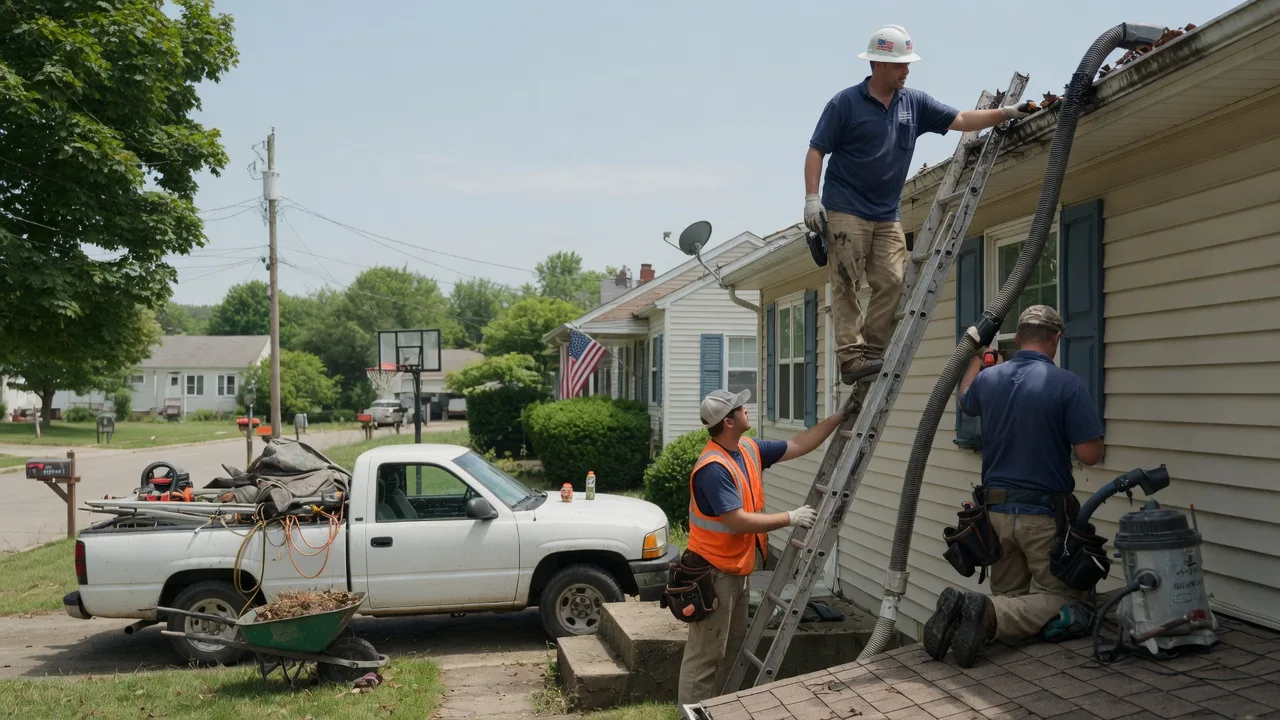 Gutter Installation in Amherstdale, WV near me